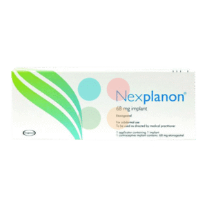Nexplanon 68mg 1 implant